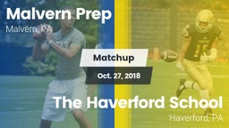 Matchup: Malvern Prep High vs. The Haverford School 2018