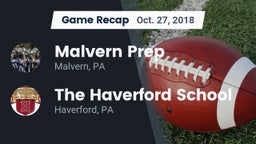 Recap: Malvern Prep  vs. The Haverford School 2018