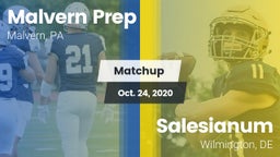 Matchup: Malvern Prep High vs. Salesianum  2020