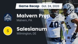 Recap: Malvern Prep  vs. Salesianum  2020