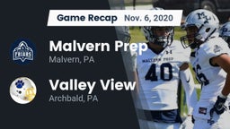 Recap: Malvern Prep  vs. Valley View  2020
