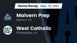 Recap: Malvern Prep  vs. West Catholic  2021