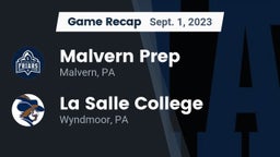 Recap: Malvern Prep  vs. La Salle College  2023