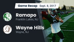 Recap: Ramapo  vs. Wayne Hills  2017