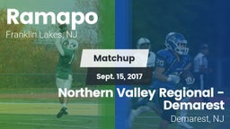 Matchup: Ramapo  vs. Northern Valley Regional -Demarest 2017