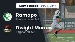 Recap: Ramapo  vs. Dwight Morrow  2017