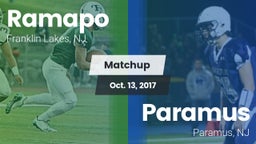 Matchup: Ramapo  vs. Paramus  2017