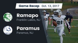 Recap: Ramapo  vs. Paramus  2017