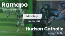 Matchup: Ramapo  vs. Hudson Catholic  2017