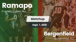 Matchup: Ramapo  vs. Bergenfield  2018