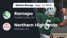 Recap: Ramapo  vs. Northern Highlands  2018