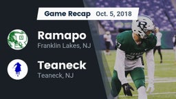 Recap: Ramapo  vs. Teaneck  2018