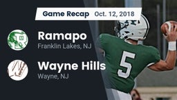 Recap: Ramapo  vs. Wayne Hills  2018