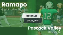 Matchup: Ramapo  vs. Pascack Valley  2018