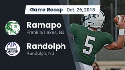 Recap: Ramapo  vs. Randolph  2018