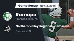 Recap: Ramapo  vs. Northern Valley Regional -Demarest 2018