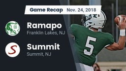 Recap: Ramapo  vs. Summit  2018