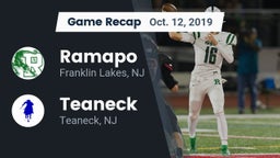 Recap: Ramapo  vs. Teaneck  2019