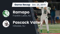 Recap: Ramapo  vs. Pascack Valley  2019