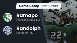 Recap: Ramapo  vs. Randolph  2019