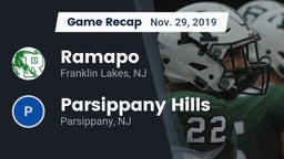 Recap: Ramapo  vs. Parsippany Hills  2019