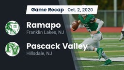 Recap: Ramapo  vs. Pascack Valley  2020