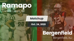 Matchup: Ramapo  vs. Bergenfield  2020