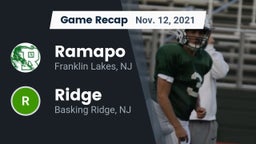 Recap: Ramapo  vs. Ridge  2021