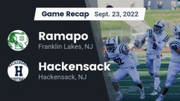 Recap: Ramapo  vs. Hackensack  2022