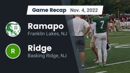 Recap: Ramapo  vs. Ridge  2022