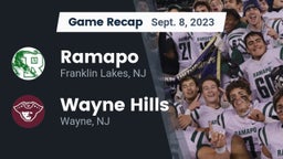 Recap: Ramapo  vs. Wayne Hills  2023