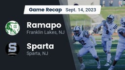 Recap: Ramapo  vs. Sparta  2023