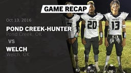 Recap: Pond Creek-Hunter  vs. Welch  2016