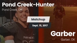 Matchup: Pond Creek-Hunter vs. Garber  2017