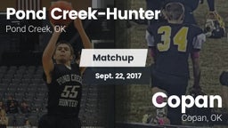 Matchup: Pond Creek-Hunter vs. Copan  2017