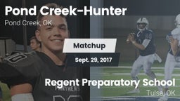 Matchup: Pond Creek-Hunter vs. Regent Preparatory School  2017