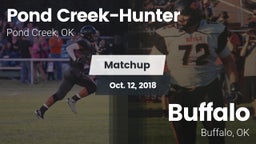Matchup: Pond Creek-Hunter vs. Buffalo  2018