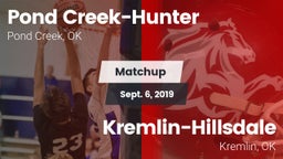 Matchup: Pond Creek-Hunter vs. Kremlin-Hillsdale  2019