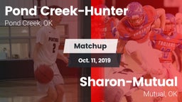 Matchup: Pond Creek-Hunter vs. Sharon-Mutual  2019