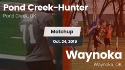 Matchup: Pond Creek-Hunter vs. Waynoka  2019