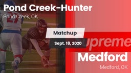 Matchup: Pond Creek-Hunter vs. Medford  2020