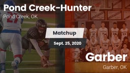 Matchup: Pond Creek-Hunter vs. Garber  2020