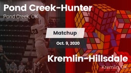 Matchup: Pond Creek-Hunter vs. Kremlin-Hillsdale  2020
