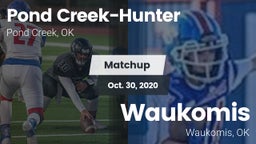Matchup: Pond Creek-Hunter vs. Waukomis  2020