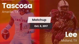 Matchup: Tascosa  vs. Lee  2017