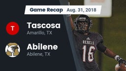 Recap: Tascosa  vs. Abilene  2018