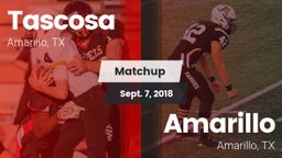 Matchup: Tascosa  vs. Amarillo  2018