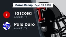 Recap: Tascosa  vs. Palo Duro  2018