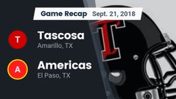 Recap: Tascosa  vs. Americas  2018