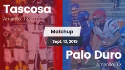 Matchup: Tascosa  vs. Palo Duro  2019